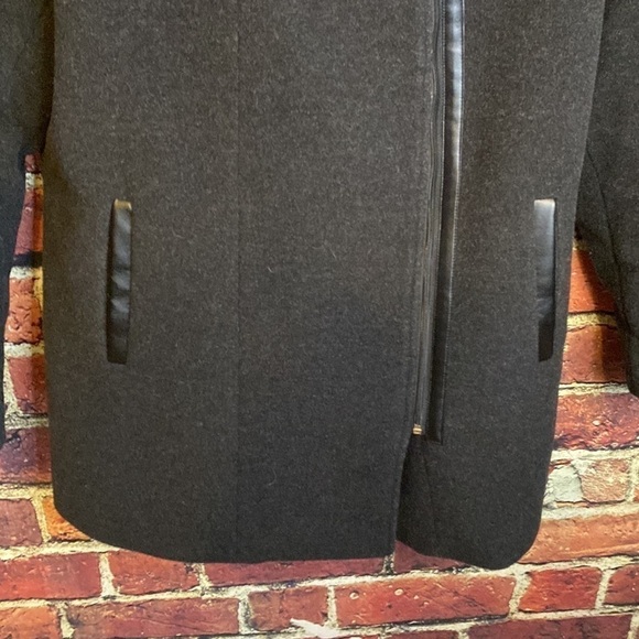 Nikki Jones Wool Cashmere Blend Winter Warm Jacket with side closure size 12 - Picture 8 of 14